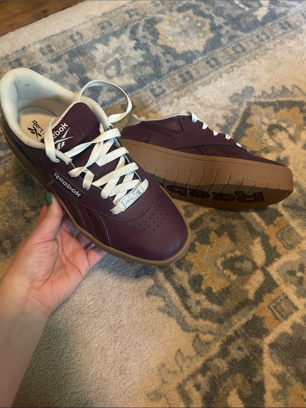 Reebok Court Advance Surge Leather Sneaker